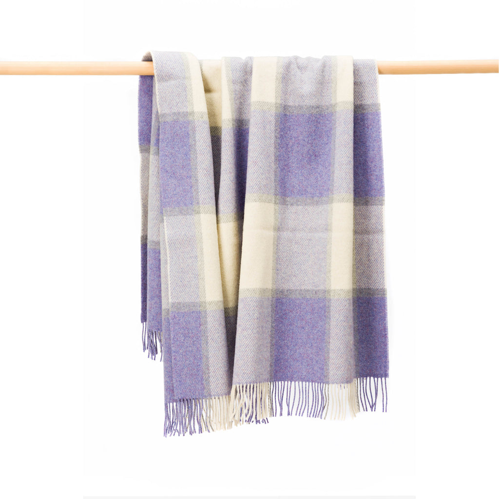 John Hanly Large Irish Picnic Blanket – Irish Wool Picnic Blanket