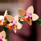 Close-up of a colorful toy flower with a blurred background