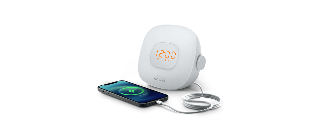 Muse ML-198 CR Wake-Up Light Clock Radio with Sunrise Simulation – view 4