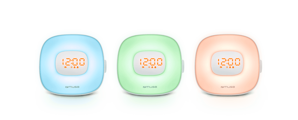 Muse ML-198 CR Wake-Up Light Clock Radio with Sunrise Simulation – view 5
