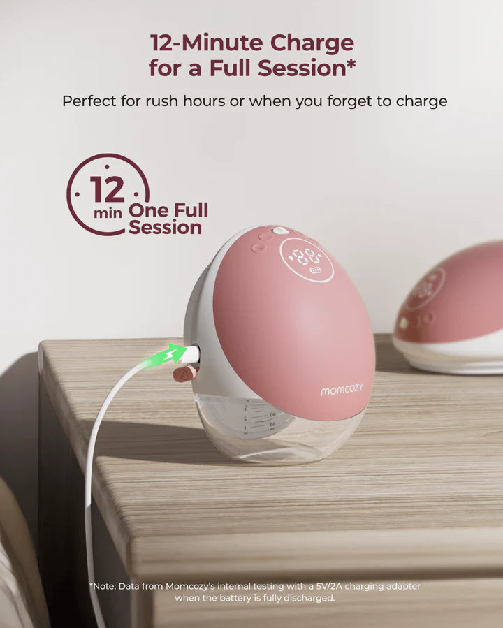 Momcozy M9 Mobile Flow Hands-Free Breast Pump – Smart Wearable Breast Pump