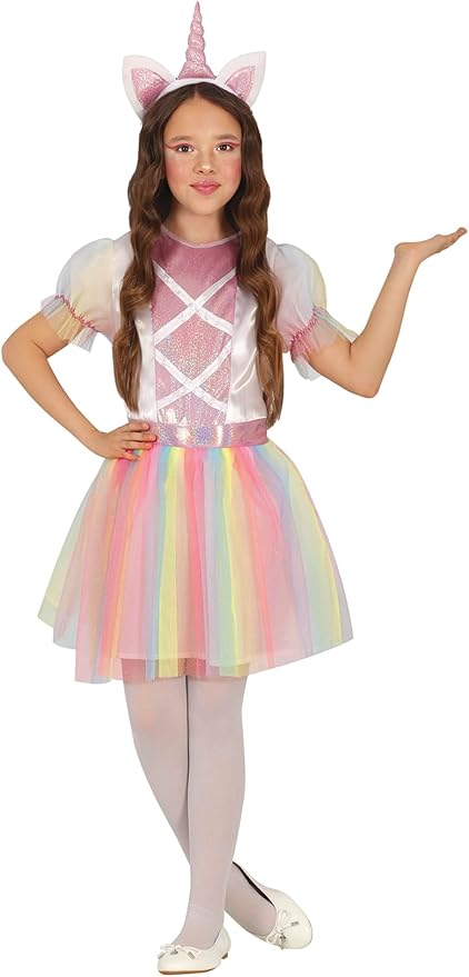 Rainbow Unicorn Costume for Kids – Magical Dress-Up Outfit - Flemings Department Store