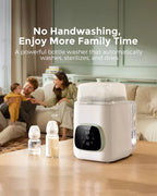 KleanPal Pro Baby Bottle Washer and Sterilizer – Automatic Bottle Washer