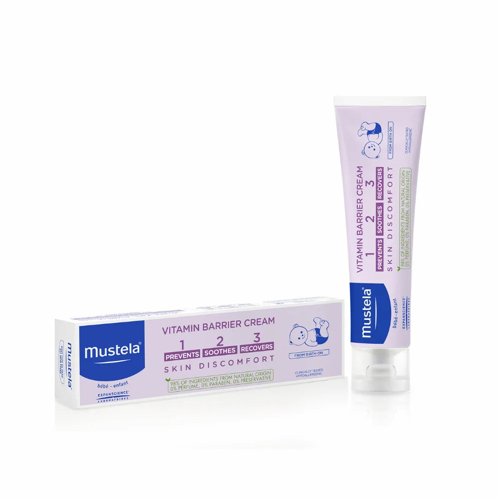 Mustela Vitamin Barrier Nappy Change Cream 1 2 3 – 50ml