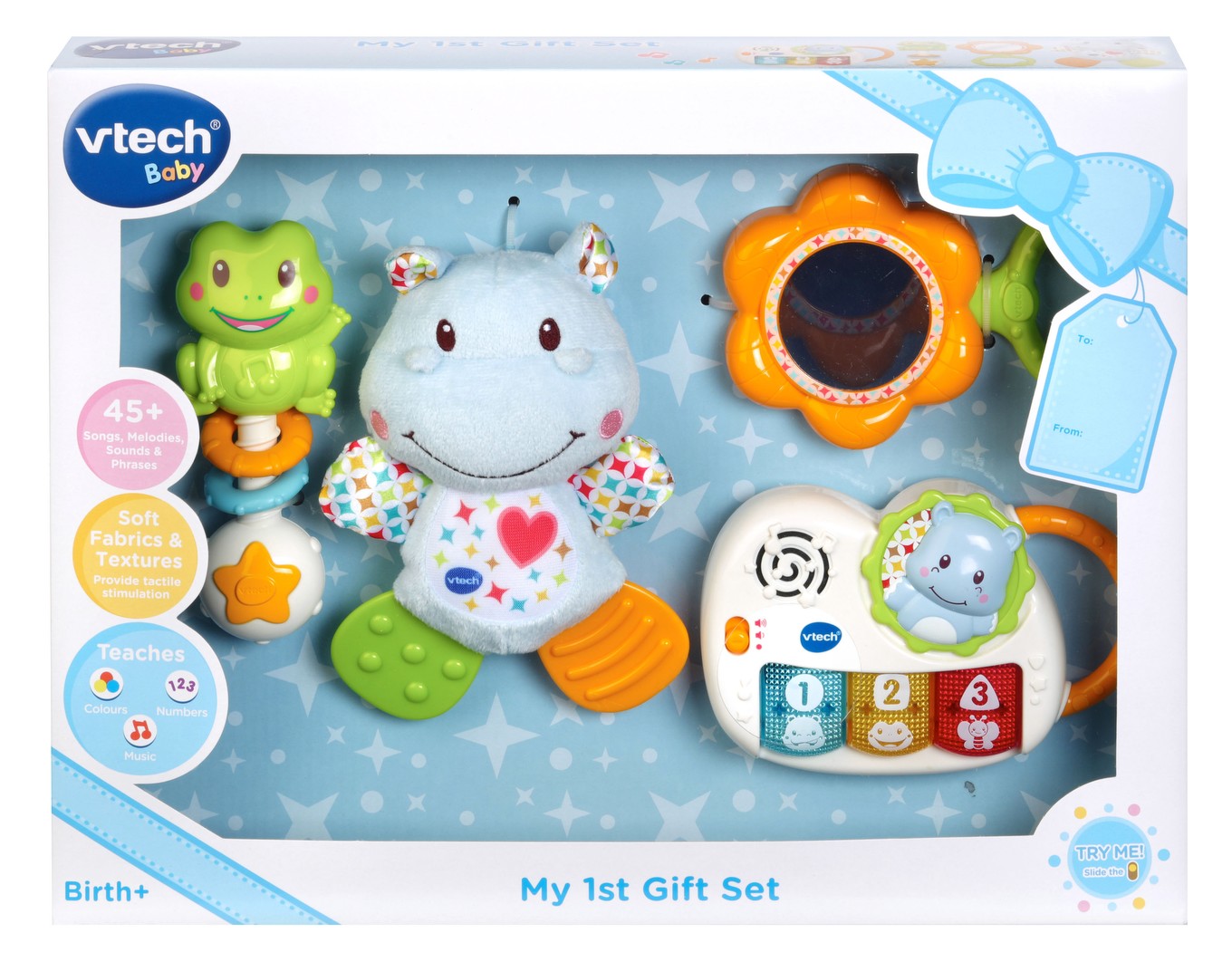 VTech My 1st Gift Set | Baby Teether, Rattle & Musical Piano