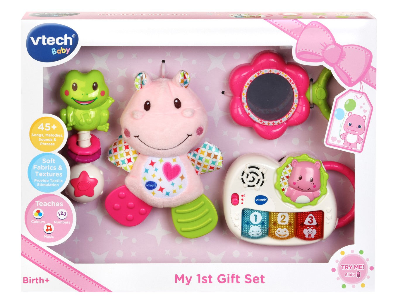 VTech My 1st Gift Set | Baby Teether, Rattle & Musical Piano
