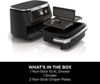 Whats in the box of the 10.4L Ninja AirFryer