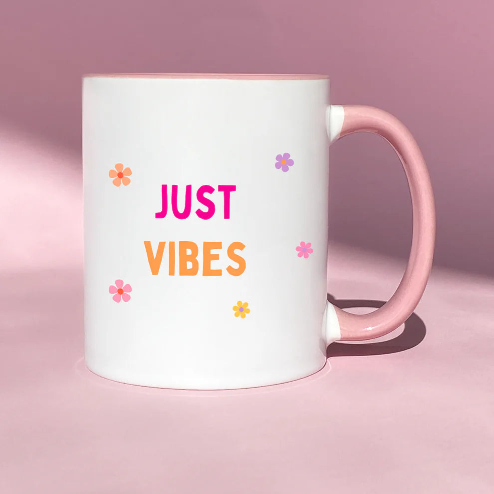 No Fadhbs Just Vibes Mug – Funny Irish Gaeilge Mug