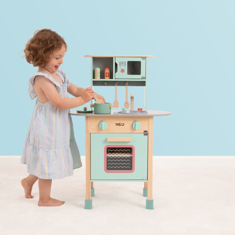 Owl & Fox Wooden Early Years Kitchen Set - FSC® certified - Flemings Department Store