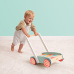 Owl & Fox Wooden Baby Walker and Blocks - FSC® certified - Flemings Department Store