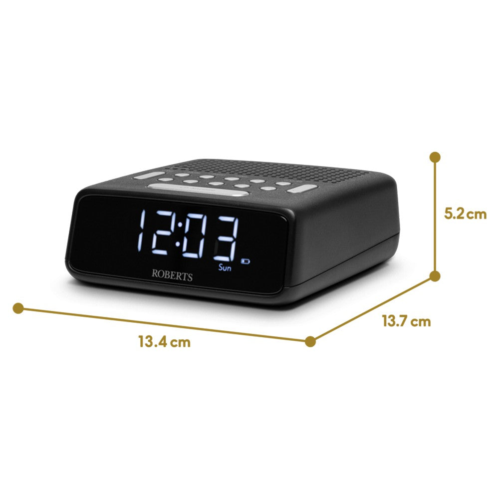 Roberts Ortus FM Dual Alarm Clock Radio – view 4