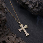 Newbridge Silverware Gold Plated Cross Pendant | Flemings Monaghan