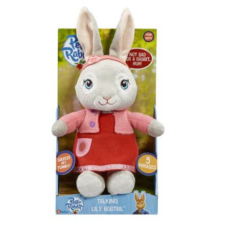Talking Lily Bobtail soft toy - Flemings Department Store