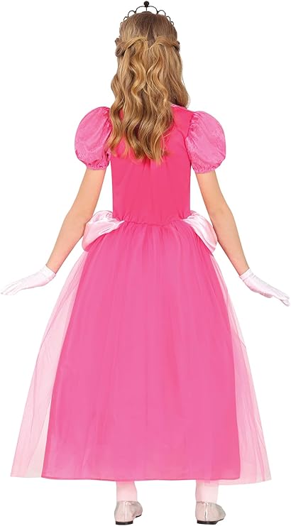 Girl in a Pink Princess Costume (Back) 