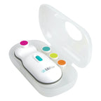 BBLuv Trimö – Safe & Quiet Electric Baby Nail Trimmer with 4-Stage Filing Discs