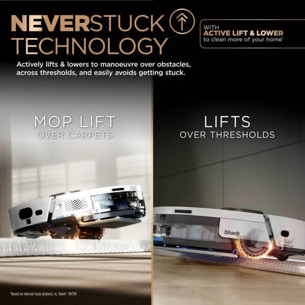 Shark PowerDetect NeverTouch Pro 2-in-1 Robot Vacuum & Mop |