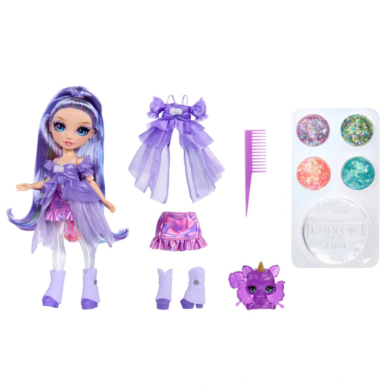 Rainbow High Doll – Rainbow Shimmers with Slime Violet