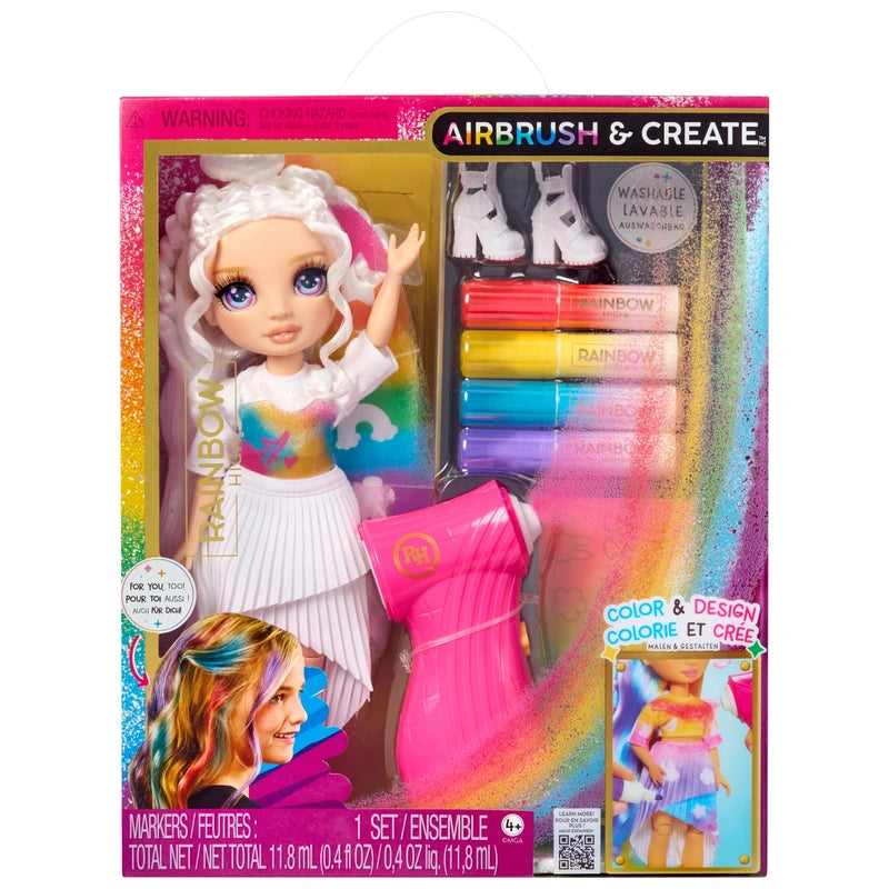 Rainbow High Air Brush & Create DIY Fashion Doll