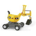Rolly Ride-On CAT Excavator on Wheels | Kids Digger Toy Ireland