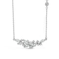 Jewel by Absolute Flower Necklace | Silver, Gold & Rose Gold
