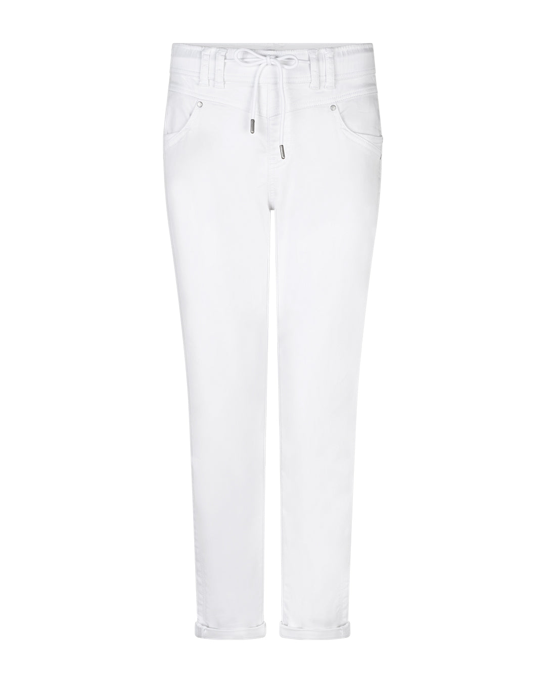 Red Button Tessy CRP Jog Style Trousers – White