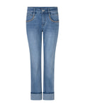 Stonewash Straight Leg Jeans | Red Button Kate Denim