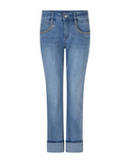 Stonewash Straight Leg Jeans | Red Button Kate Denim