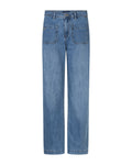 Stonewash High Rise Wide Leg Jeans | Red Button Colette