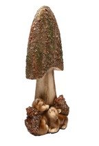 COUNTRY LIVING 2 SQUIRRELS WITH A MUSHROOM ORNAMENT - Flemings Department Store