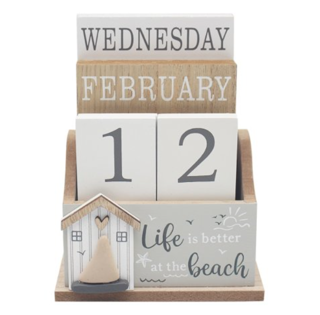 Better At The Beach Calendar, 12cm - Flemings Department Store