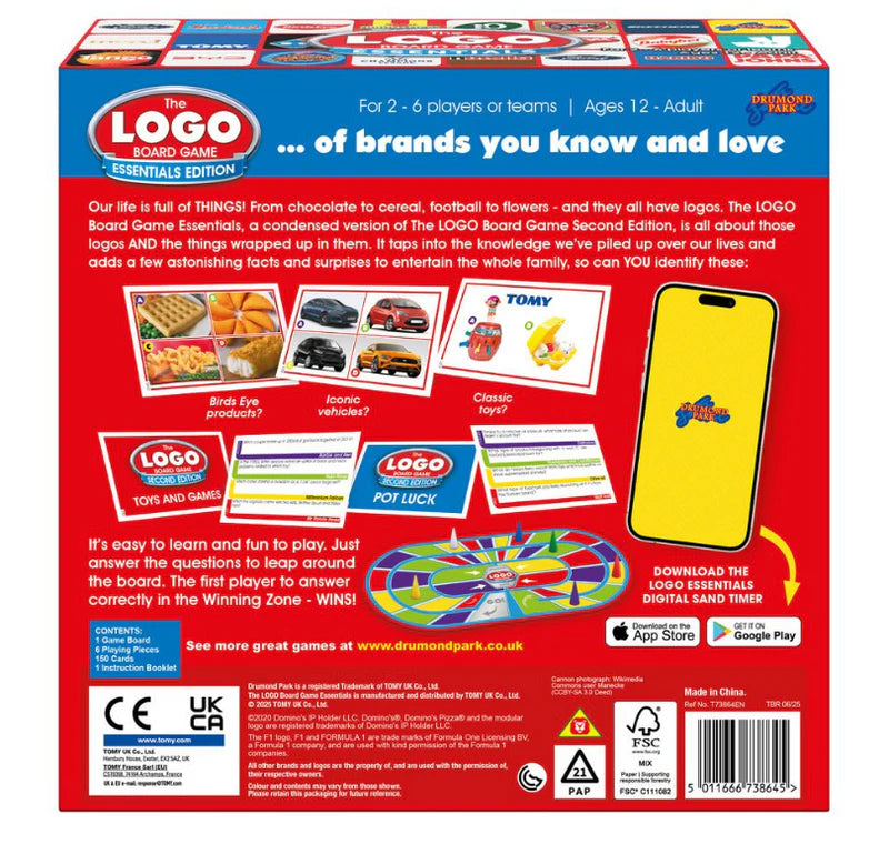 LOGO Essentials Board Game | Family Fun Trivia Game
