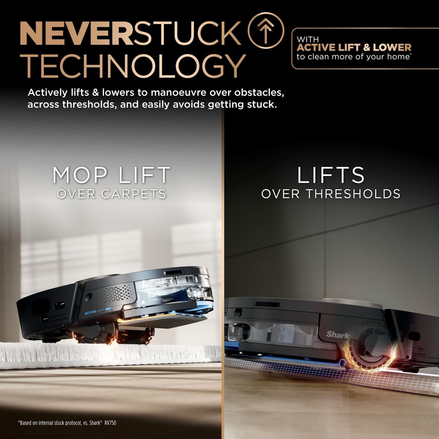 Shark 2-in-1 Robot Vacuum & Mop | Self-Empty & Refill