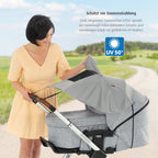 ShineSafe Premium awning, grey - Flemings Department Store