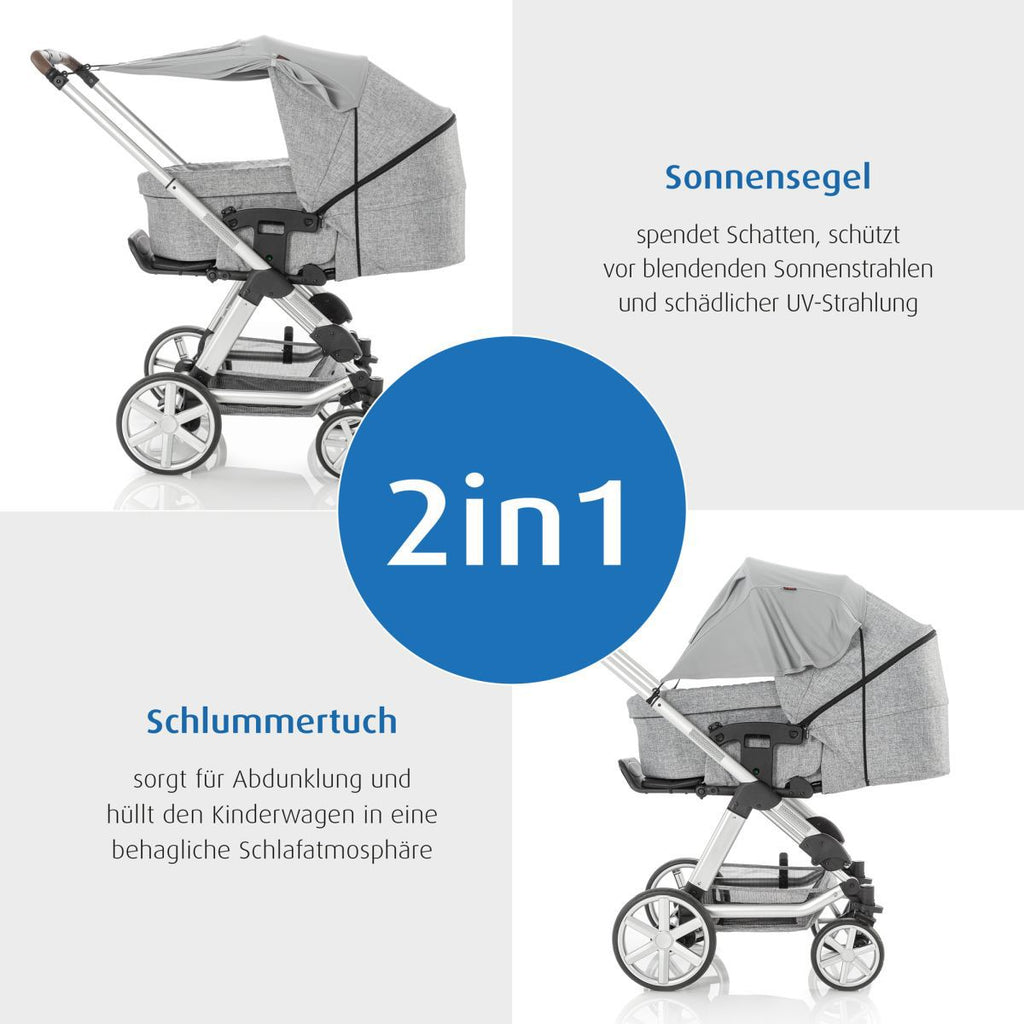 ShineSafe Premium awning, grey - Flemings Department Store