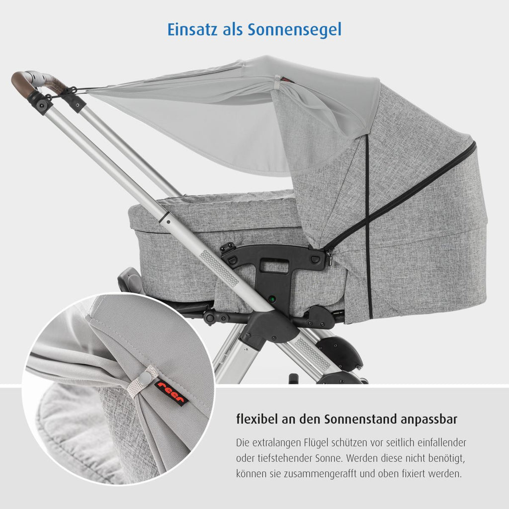 ShineSafe Premium awning, grey - Flemings Department Store