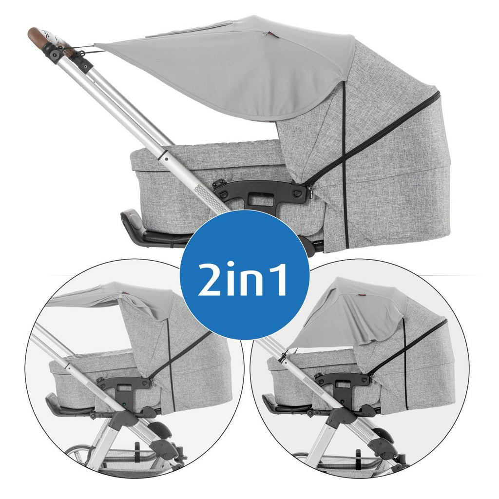 ShineSafe Premium awning, grey - Flemings Department Store
