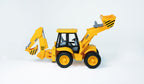 Bruder 1:16 scale JCB backhoe loader with swivel seat and stabilizer legs