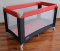 Sleep N Play Travel Cot - Red - Flemings Department Store
