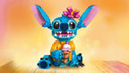 LEGO Disney Stitch set 43249 buildable figure with movable head, ears, ice-cream cone and flower accessories