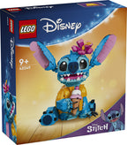 LEGO Disney Stitch set 43249 buildable figure with movable head, ears, ice-cream cone and flower accessories