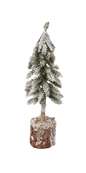 Mini Snowy Trees – 1 ft Frosted Tabletop Christmas Décor