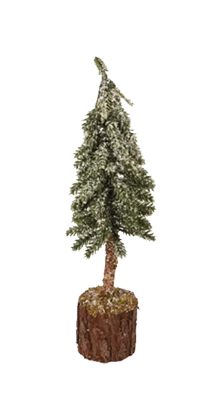 Mini Snowy Trees – 1 ft Frosted Tabletop Christmas Décor