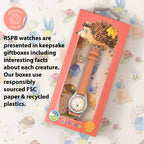 Tikkers x RSPB Hedgehog Coral Strap - Flemings Department Store