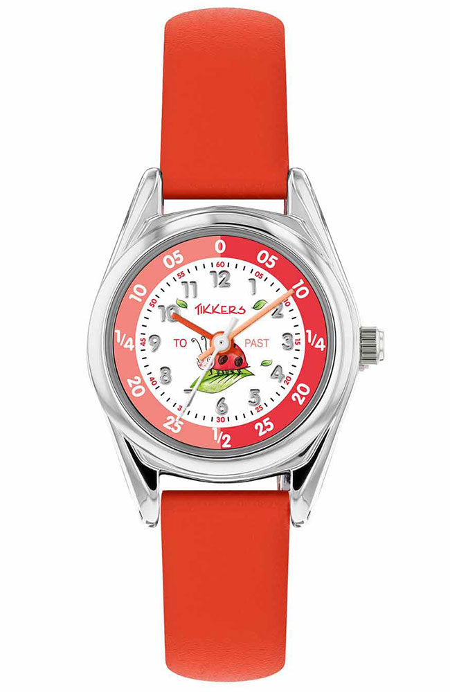 TIKKERS Red Leather Strap - Flemings Department Store