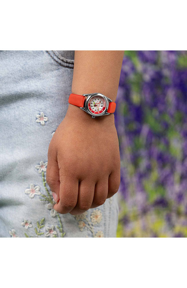 TIKKERS Red Leather Strap - Flemings Department Store