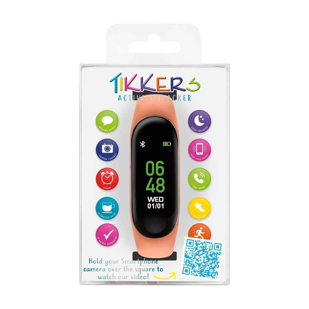 Tikkers Coral Sili Activity Tracker