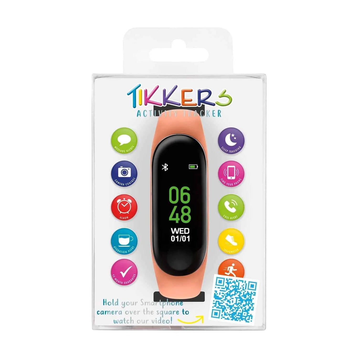 Tikkers Coral Sili Activity Tracker