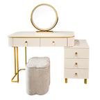 Nadia Dressing-Table Set – White Finish, Vanity Table for Irish Bedrooms