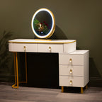 Nadia Dressing-Table Set – White Finish, Vanity Table for Irish Bedrooms