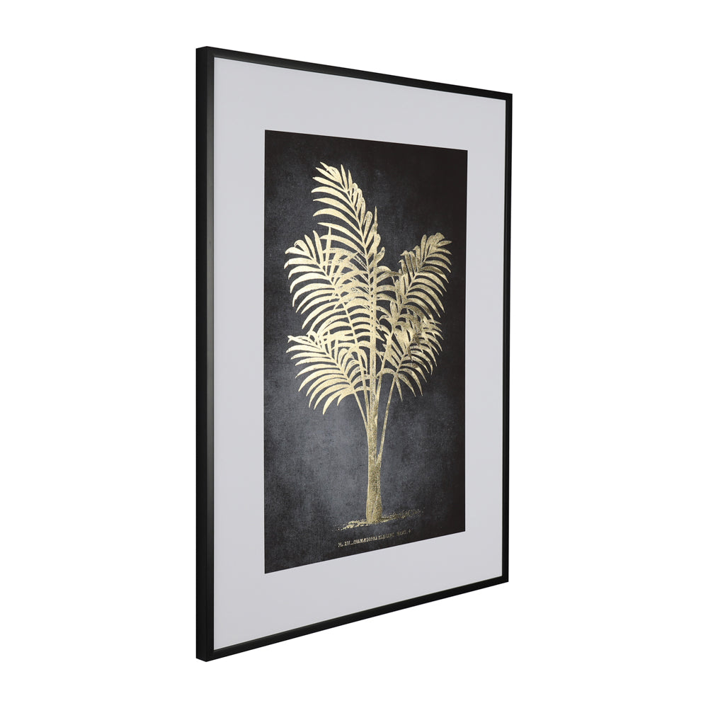 Framed print indica palm 60 x 80cm 2 asst - Flemings Department Store
